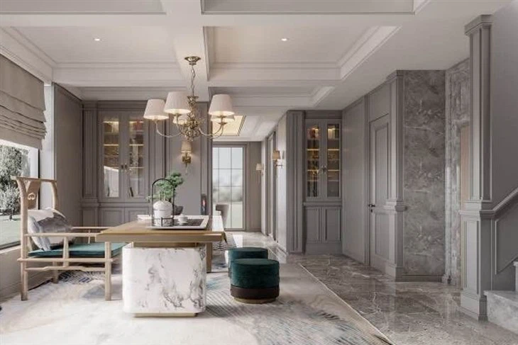 Athena Grey Marble Slabs – Consistent European Grey - Image 4