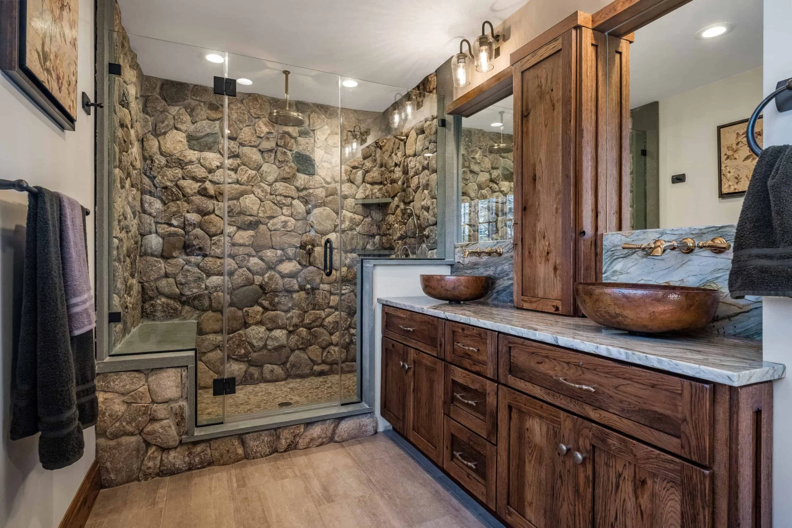 Bathroom Vanity & Wall Surrounds application