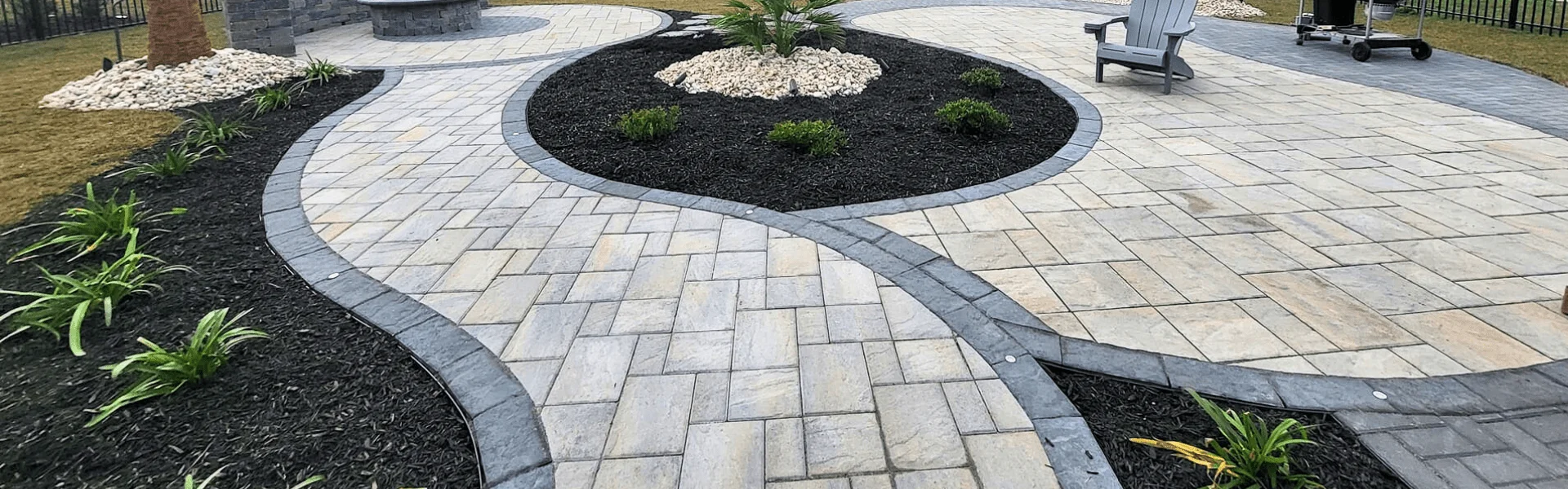 Outdoor Paving & Landscaping application