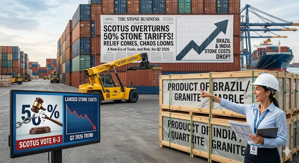 US Supreme Court Overturns 50% Stone Tariffs: What B2B Buyers Need to Know for Q2 2026
