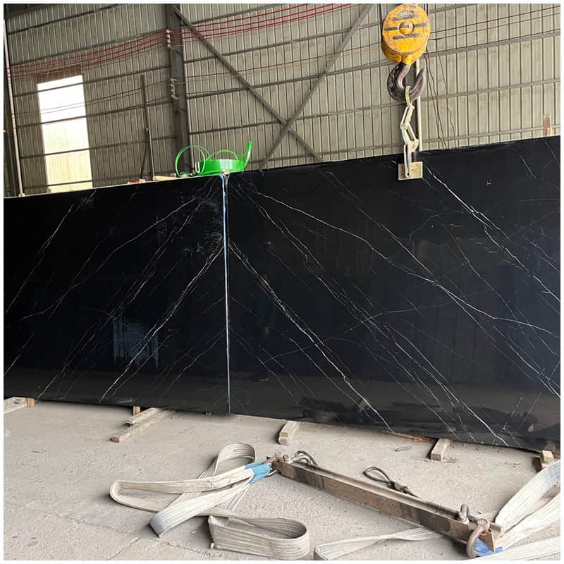 Nero Marquina Marble Slabs - Image 2
