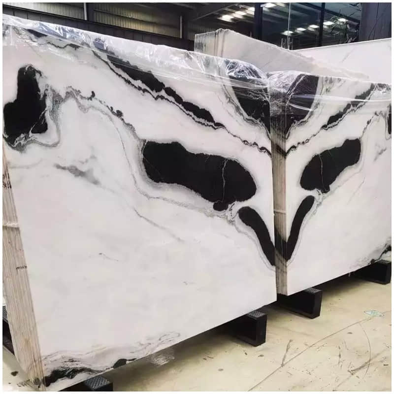 Panda White Marble Stone