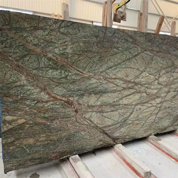 Rainforest Green Marble Slabs Luxury Stone