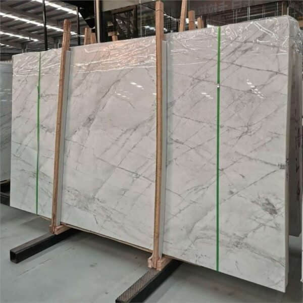 Revere White Marble Slab