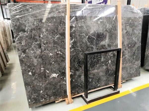 Romantic Dark Grey Marble Slabs - Image 3