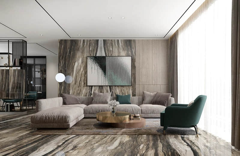 Sequoia Wood Brown Countertop Floor Tiles Stone - Image 3