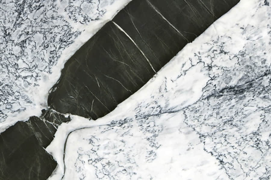 Small Bridge Flowing Water Marble