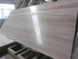 White Wood Vein Marble Polished Slabs - Image 3