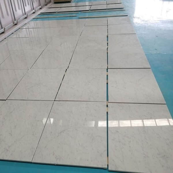 Italy Bianco White Carrara Marble Tiles - Image 2