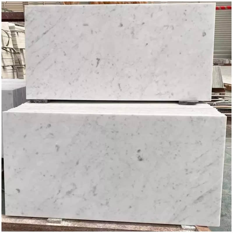 Italy Bianco White Carrara Marble Tiles - Image 4