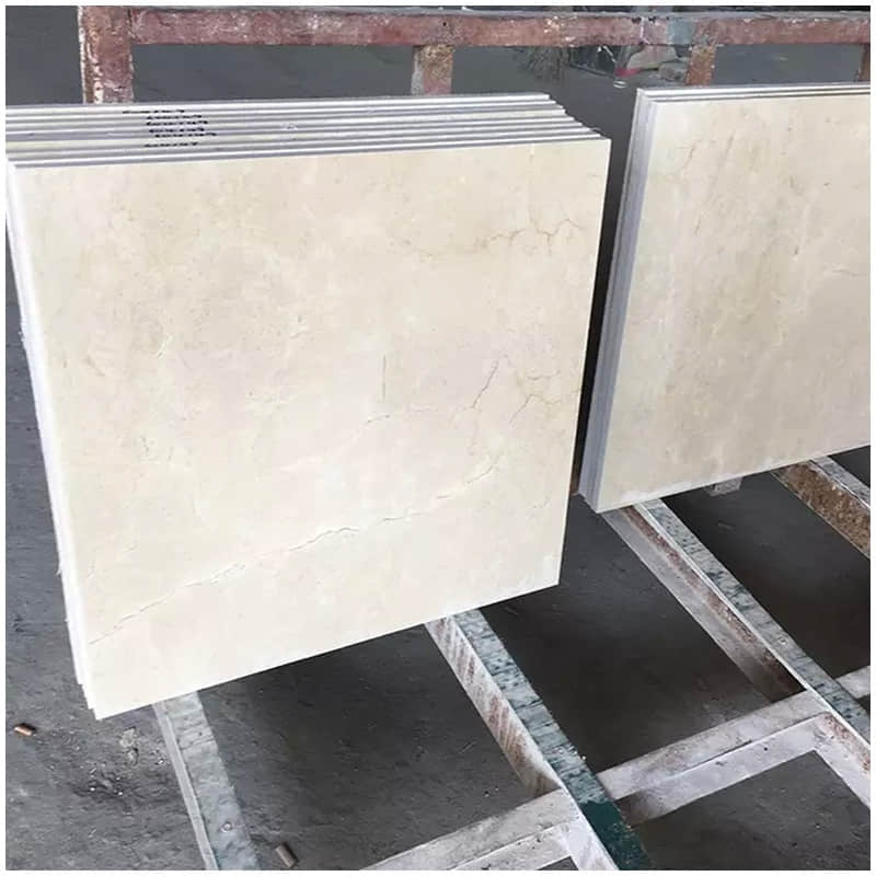 Crema Marfil Polished Marble Tiles - Image 3