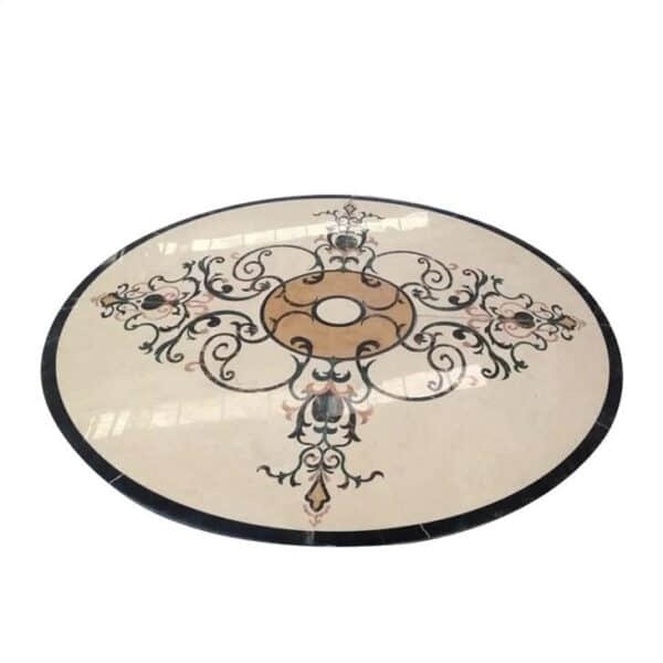 Marble Water-Jet Medallion