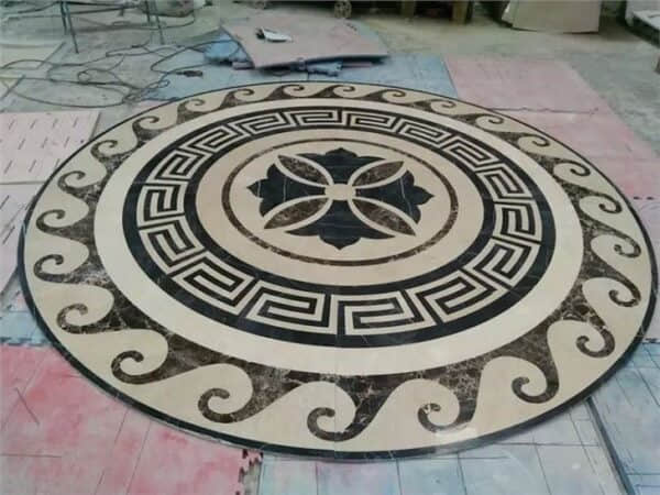 Marble Water-Jet Medallion - Image 2