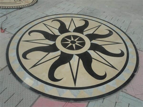 Marble Water-Jet Medallion - Image 3