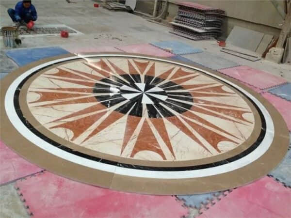 Marble Water-Jet Medallion - Image 4
