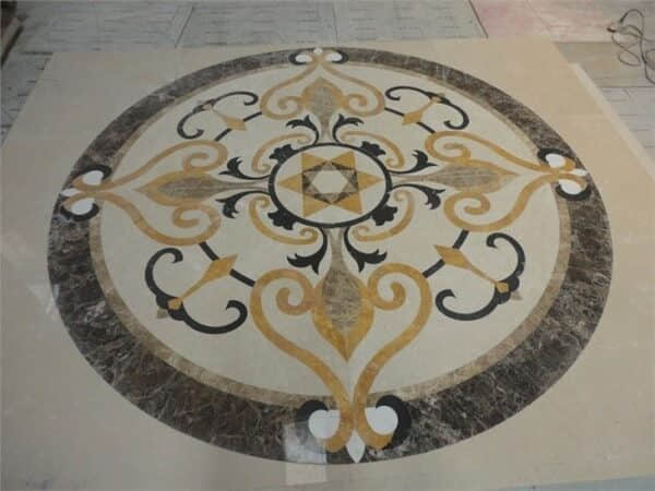 Marble Water-Jet Medallion - Image 5