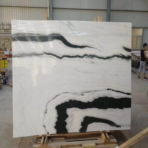 Panda White Marble Like Cut Panda