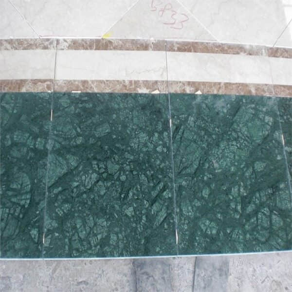 Verde Guatemala Dark Green Marble Tiles
