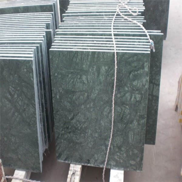 Verde Guatemala Dark Green Marble Tiles - Image 6