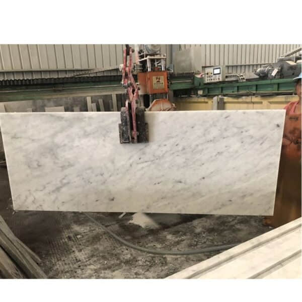 White Carrara Marble Dining Table