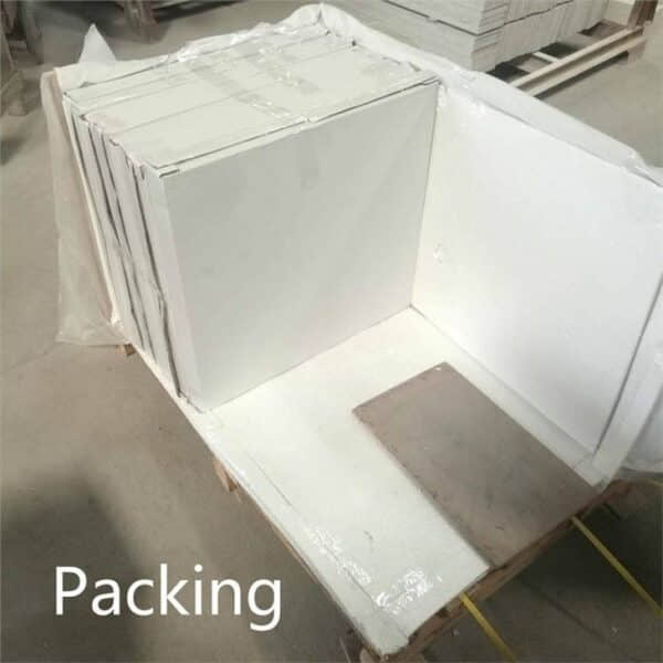 White Wood Marble Tile 600x600 - Image 6