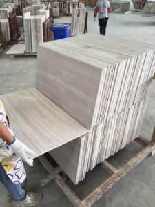 White Wooden Marble Tiles and Slabs - Image 3