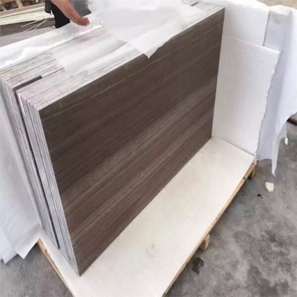 Wooden Brown Marble Tiles - Image 3