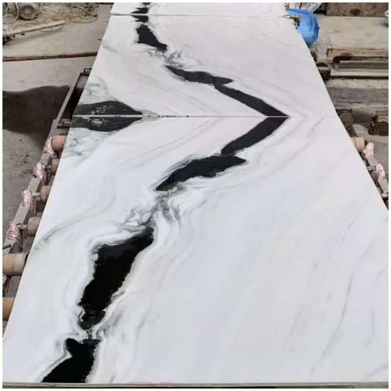 Light Vein Panda White Marble - Image 2