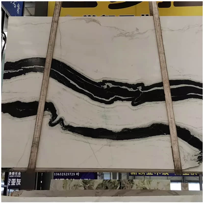 Light Vein Panda White Marble - Image 3