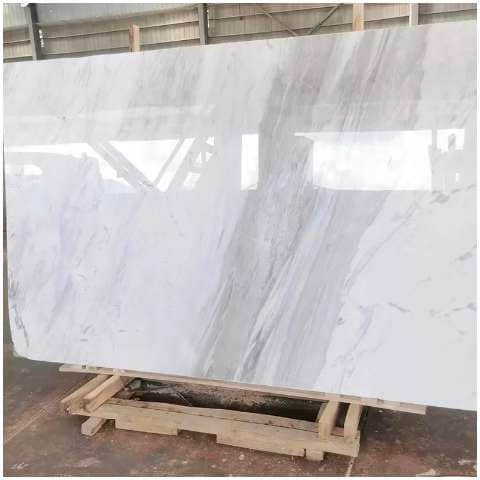 Volakas White Marble High Quality Slabs