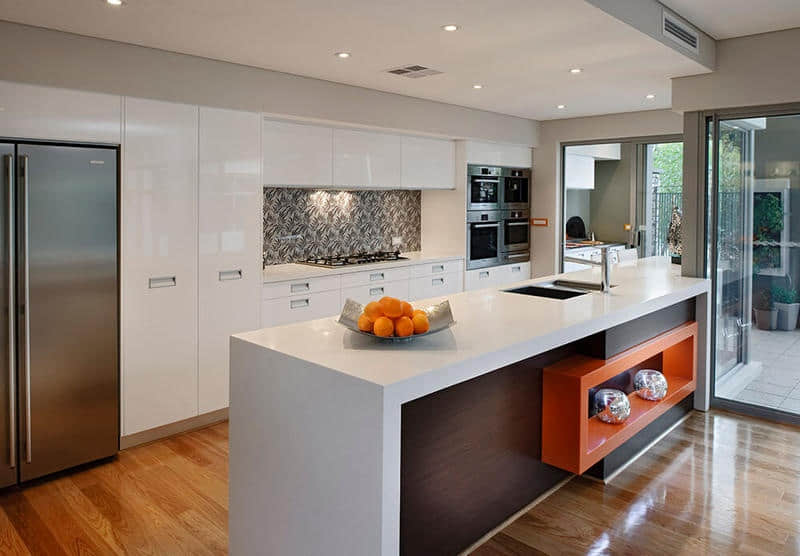 سطح Sparkling White Quartz - Image 3