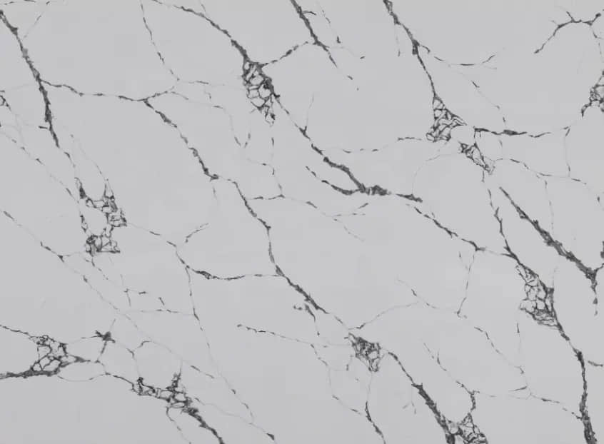 ألواح White Calacatta Quartz