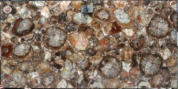 Beige Semiprecious Tile And Slab