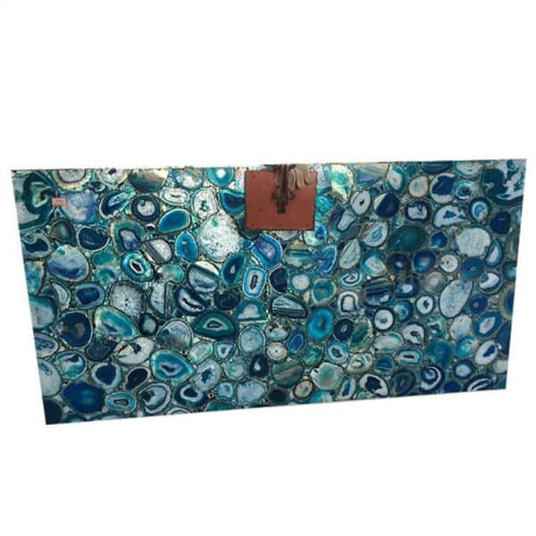 Blue Semi Precious Stone Slab