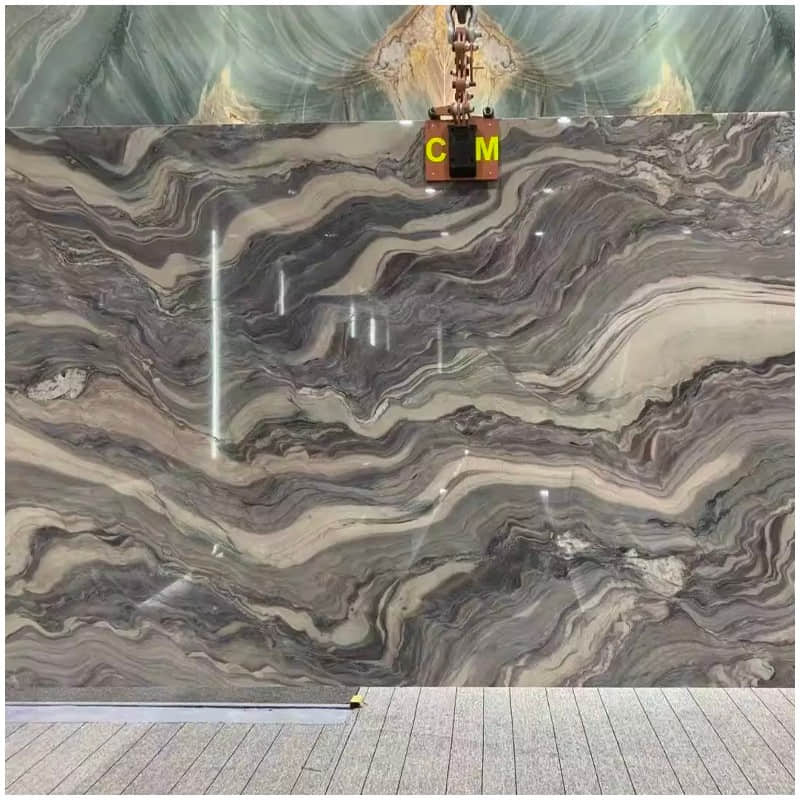 Explosion Blue Quartzite Slab - Image 4
