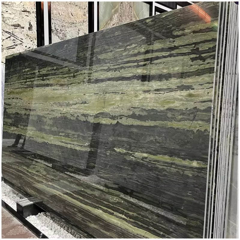 Green Bamboo Quartzite Slabs - Image 2