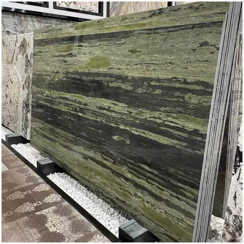 Green Bamboo Quartzite Slabs - Image 4