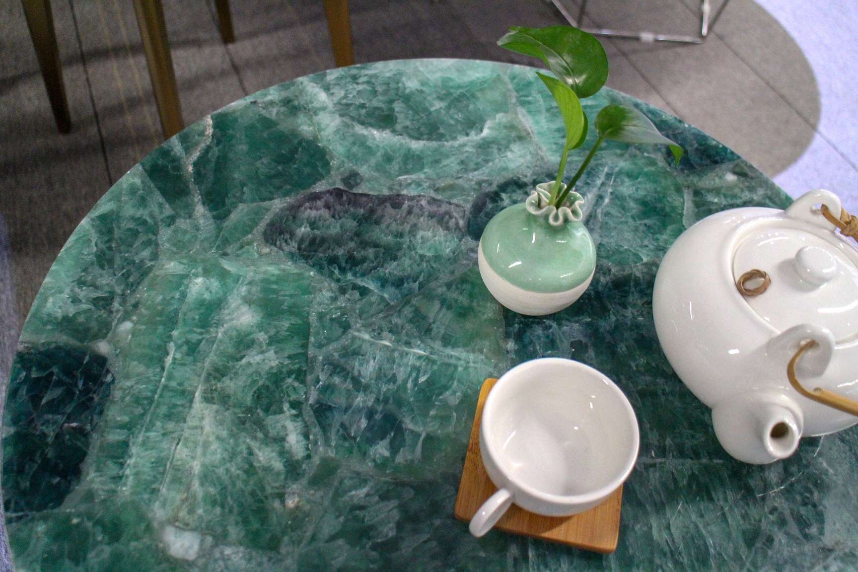 Green Crystal Semi Precious Stone - Image 4