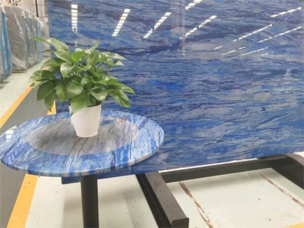 Luxury Stone Bolivian Blue Marble Slabs - Image 3
