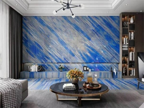 Luxury Stone Bolivian Blue Marble Slabs - Image 5
