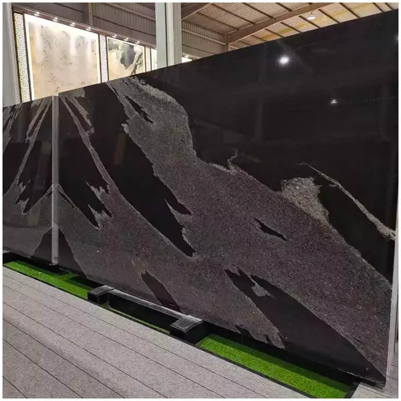 Python Black Granite Slab