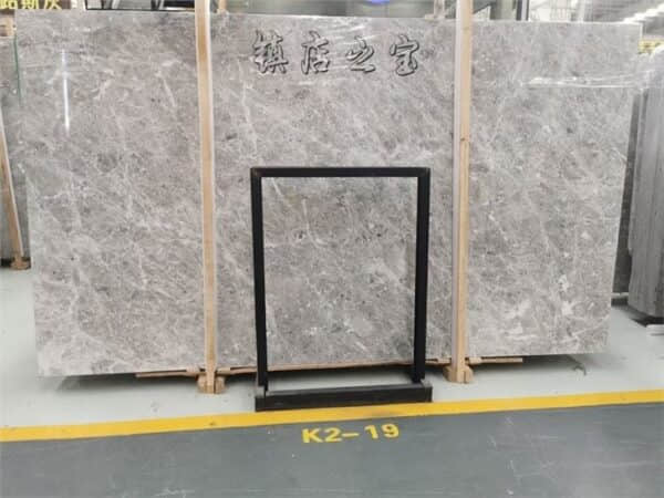 Athena Grey Marble Slabs – Linear Vein - Image 3