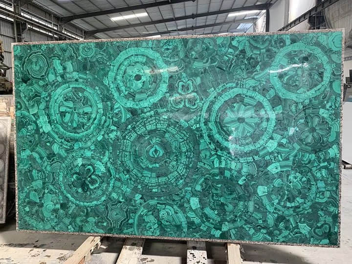 Semi Precious Stone Malachite House Decor