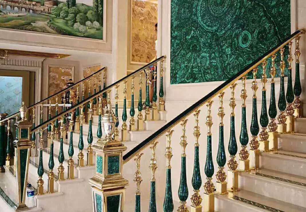 Semi Precious Stone Malachite House Decor - Image 3