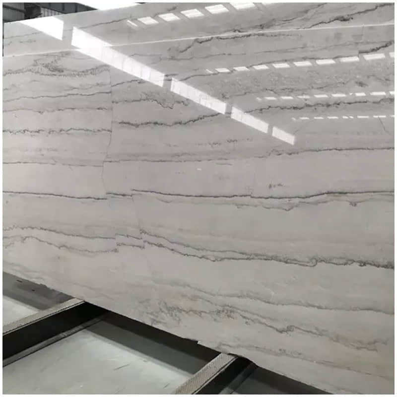White Macaubas Quartzite Slab - Image 3