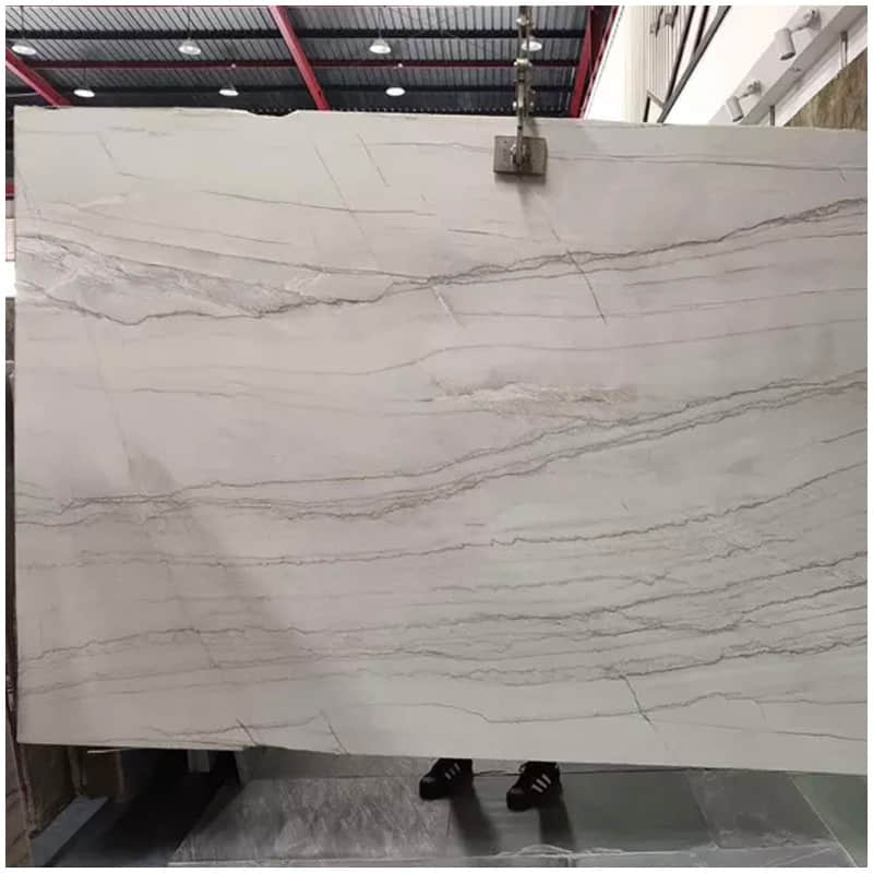 White Macaubas Quartzite Slab - Image 4