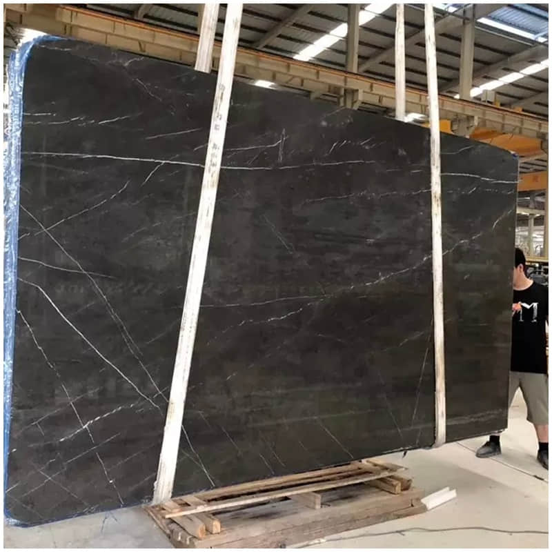 Pietra Grey Marble Slabs – Bulgarian Charcoal - Image 2