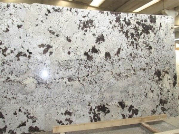 Alaska White Granite Slab For Kitchen Countertop - Image 2