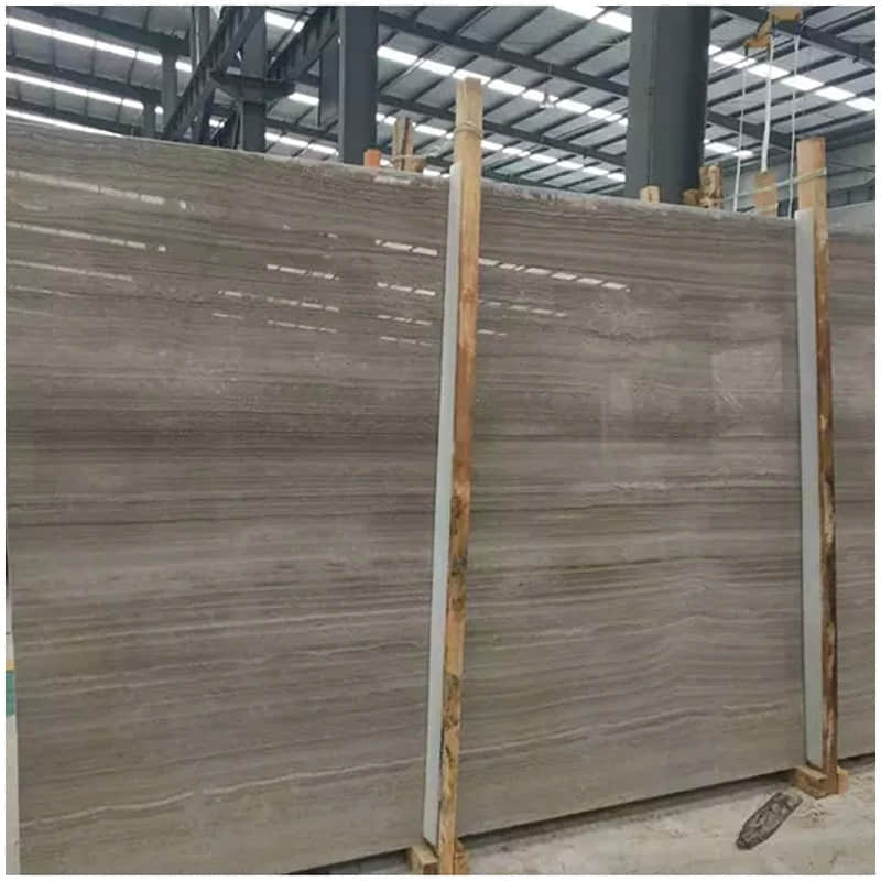 Grey Wood Grain Marble Slabs – China Origin - Image 3