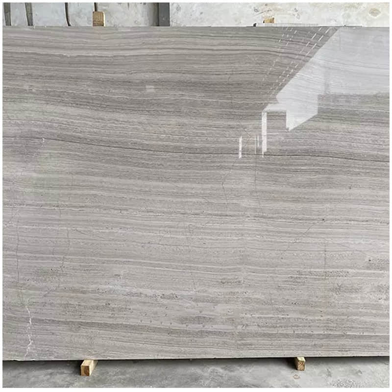 Grey Wood Grain Marble Slabs – China Origin - Image 4